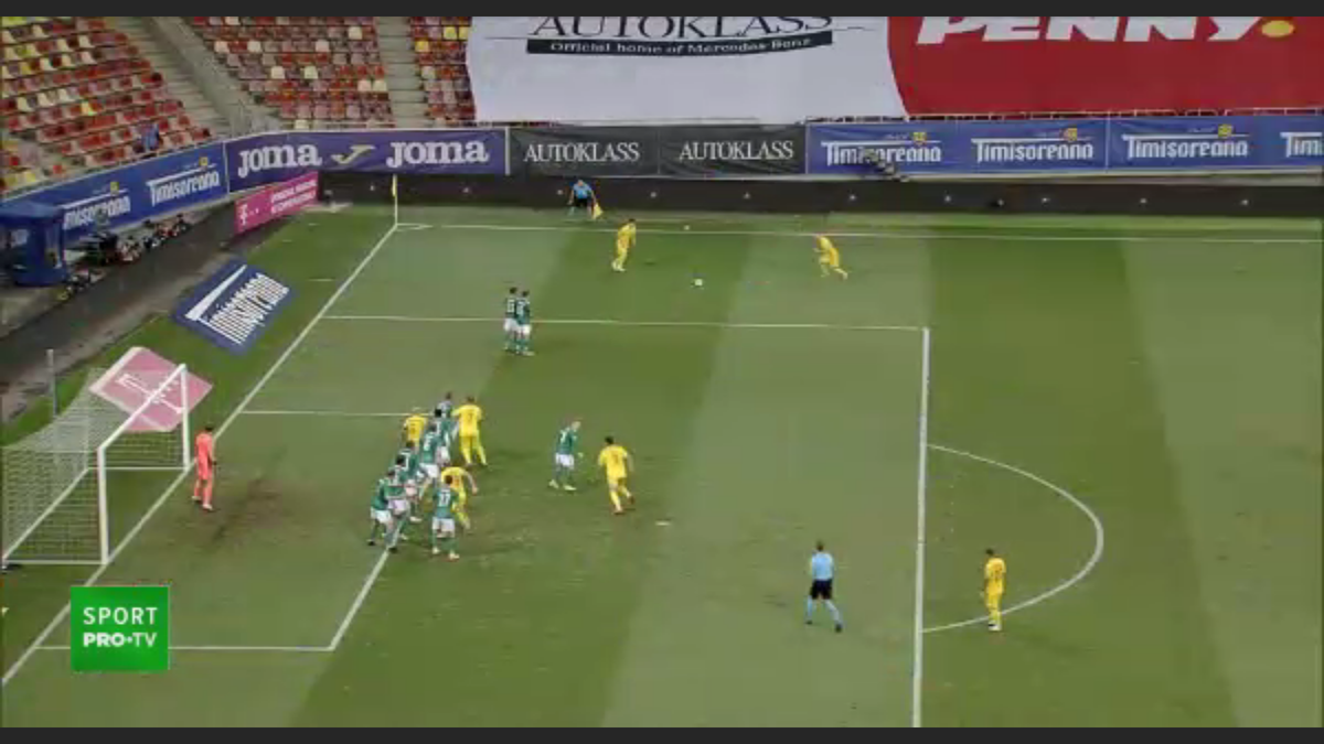 ROMÂNIA - IRLANDA DE NORD 1-1. Note GSP: Pușcaș, cel mai bun! Nistor și Ianis Hagi, dezamăgitori