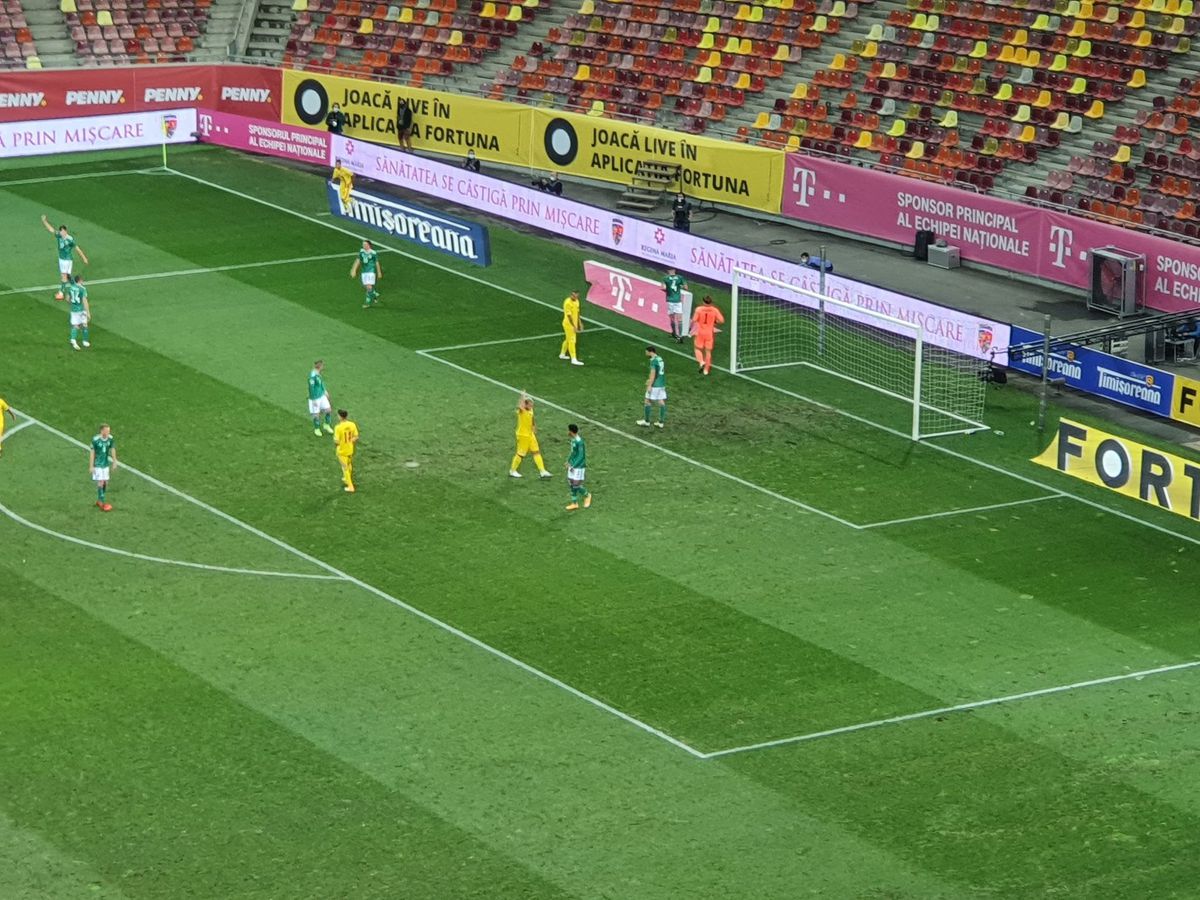 Gazon Arena Națională: România - Irlanda de Nord