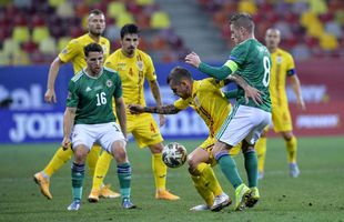 ROMÂNIA - IRLANDA DE NORD 1-1. Note GSP: Pușcaș, cel mai bun! Nistor și Ianis Hagi, dezamăgitori