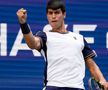 Carlos Alcaraz l-a învins pe Stefanos Tsitsipas / Sursă foto: Twitter US Open
