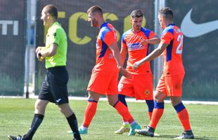 Claudiu Keșeru și Vali Gheorghe, la primul meci în tricoul lui FCSB » Debut perfect pentru noile transferuri ale roș-albaștrilor