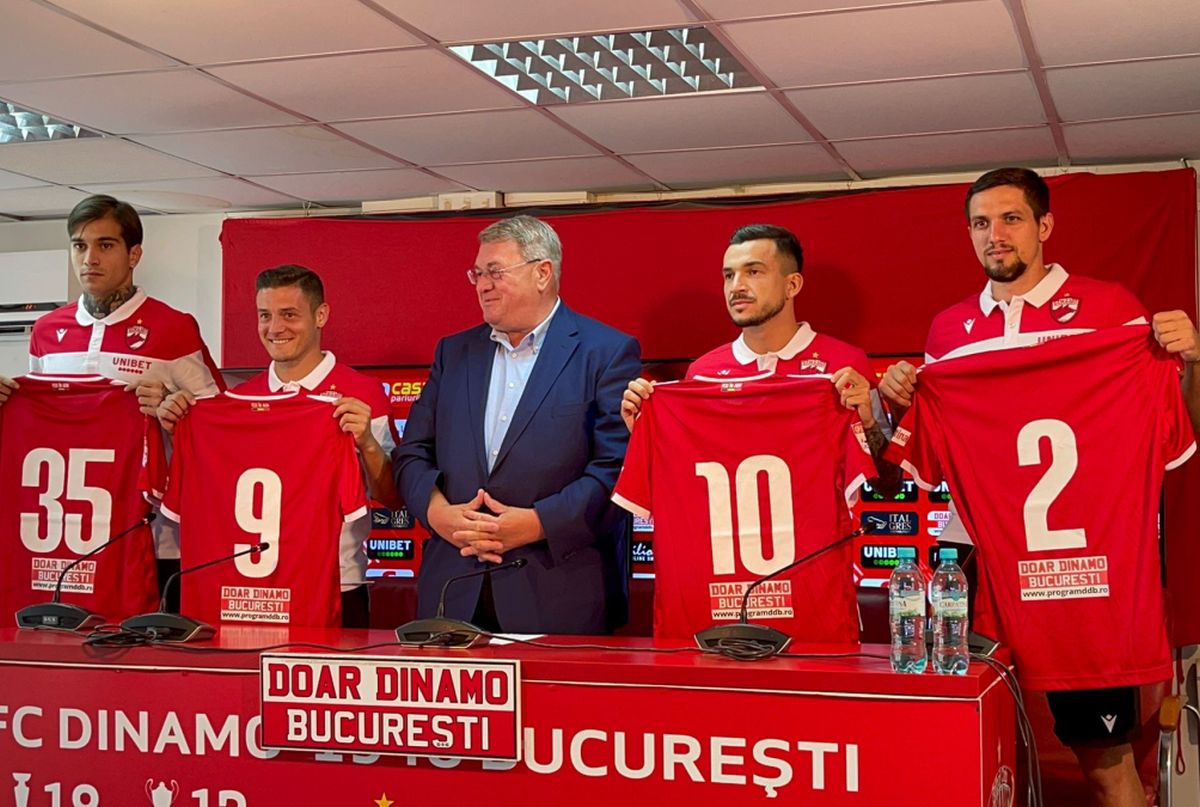 „Wind of change” la Dinamo » „Câinii” și-au prezentat ultimele transferuri, într-o conferință de presă ca pe vremuri