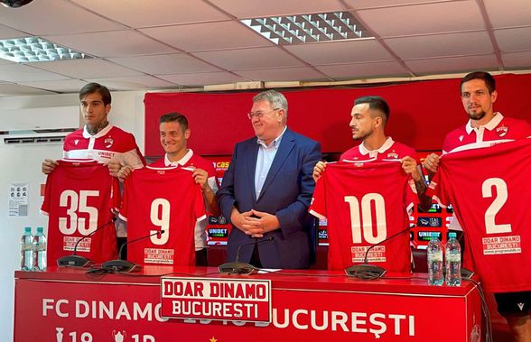 Dinamo și-a prezentat transferurile ca în vremurile bune: „Nu ne oprim aici! El va fi dirijorul” + primele reacții ale jucătorilor: „Noi avem nevoie de Dinamo, nu invers”