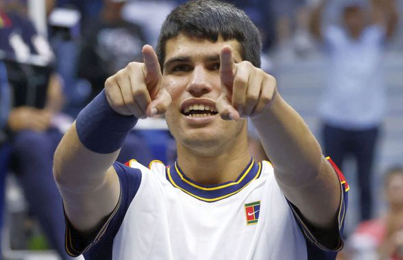 Continuă nebunia! Carlos Alcaraz devine cel mai tânăr sfertfinalist de la US Open din Era Open!