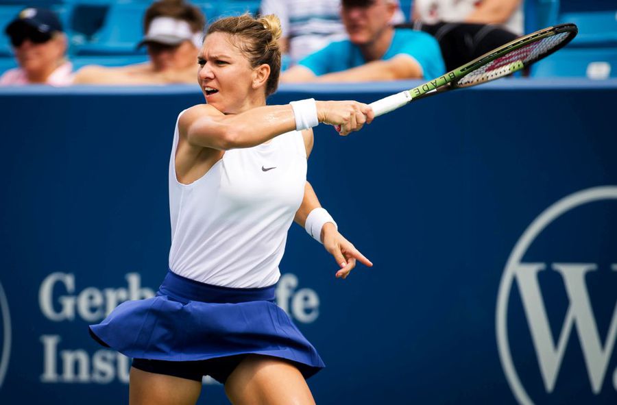 Simona Halep - Elina Svitolina în optimile US Open 2021, foto: imago Schimbarea majoră pe care Adrian Marcu trebuie să o facă în jocul Simonei Halep » CTP: „Trebuie să revină la Roland Garros 2018”