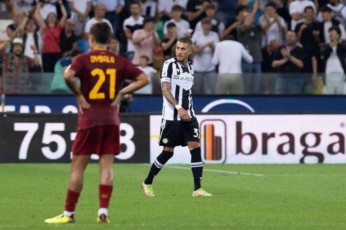 Udinese - AS Roma 4-0 / FOTO: Getty
