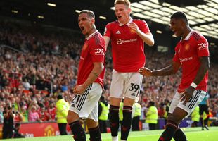 Recital! Manchester United frânge încă un vis al „tunarilor” » Antony și Rashford, decisivi pe Old Trafford! Clasamentul ACUM