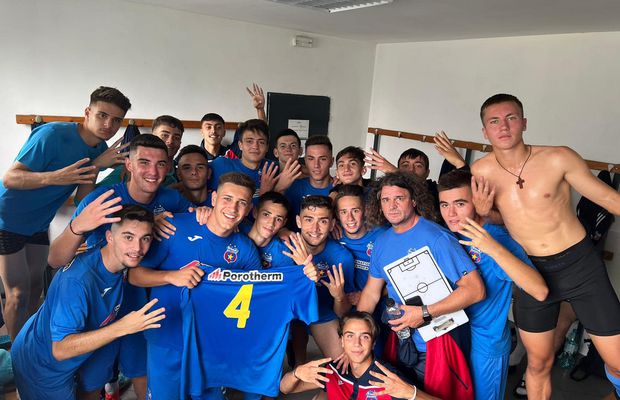 Dinamo - Steaua 0-9! Surclasați de rivală la toate categoriile de vârstă » Fiul lui Narcis Răducan, printre marcatori