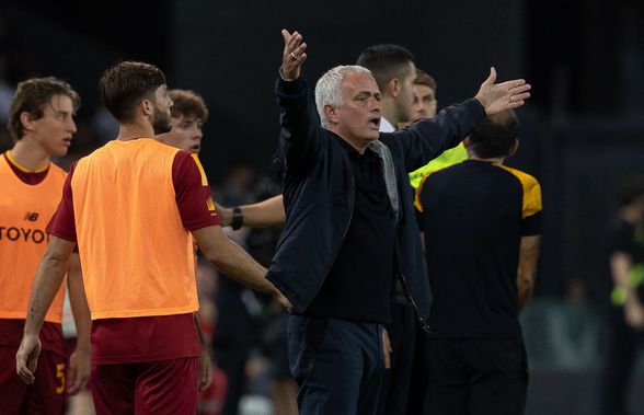 Mourinho, un car de nervi în umilința din Serie A » 4 goluri încasate de AS Roma pe Dacia Arena