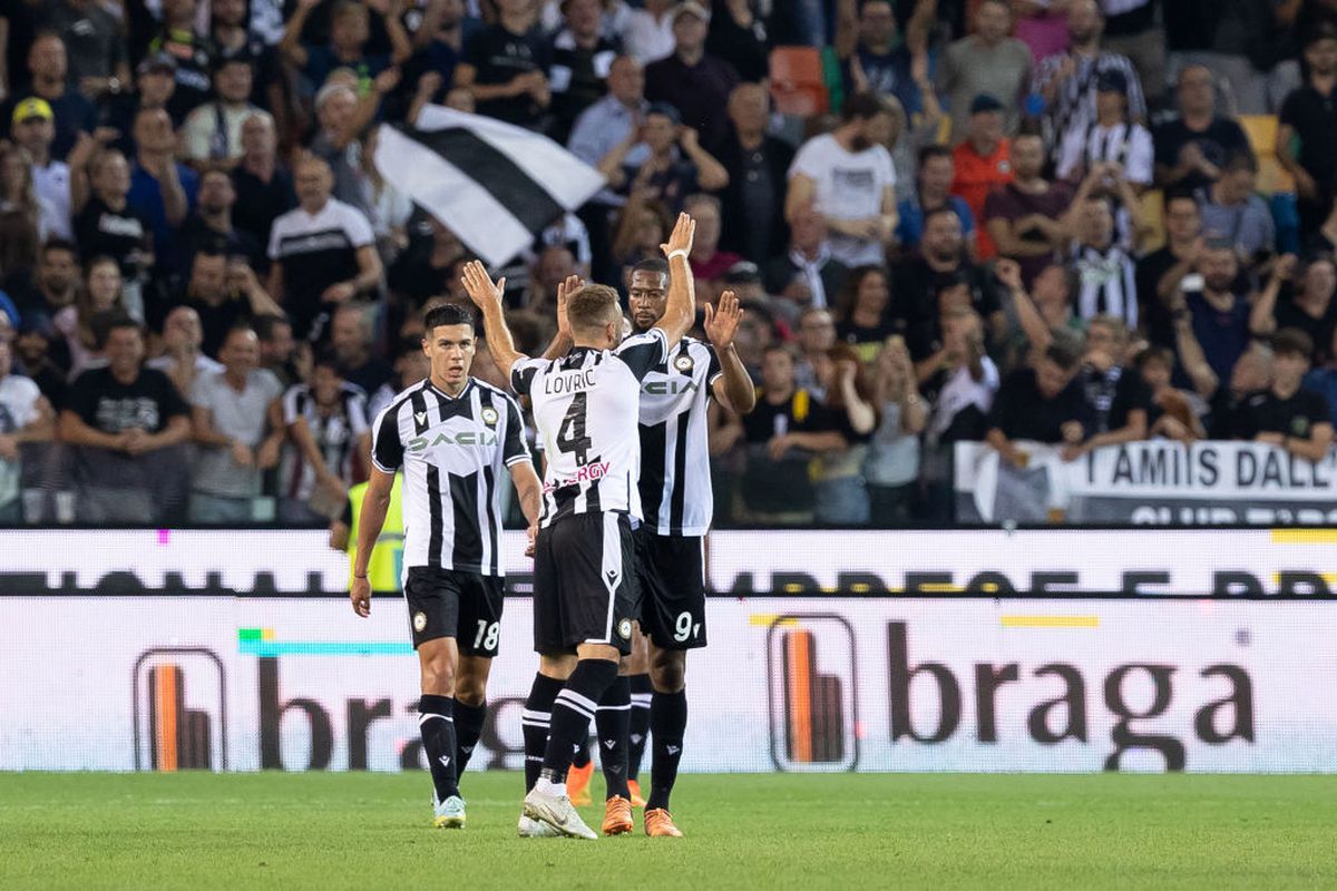 Udinese - AS Roma 4-0 / FOTO: Getty
