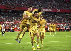 Lewandowski, de neoprit în La Liga » Barcelona a spulberat-o pe Sevilla și a urcat pe locul doi