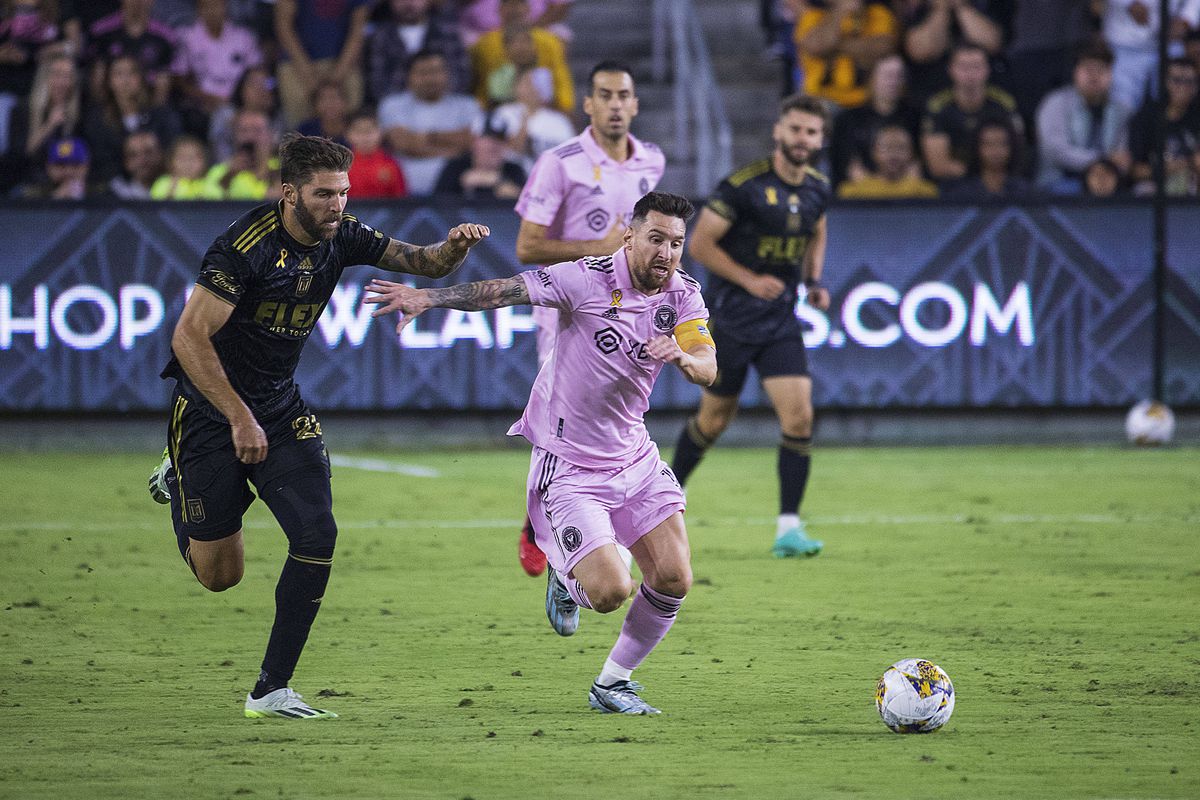 Stadionul lui Los Angeles, înțesat de vedete la meciul lui Lionel Messi