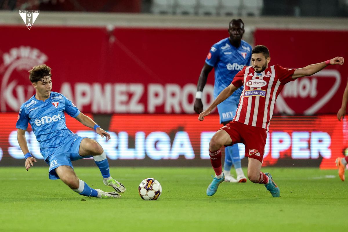 Liviu Ciobotariu, savuros după Sepsi - UTA: „La ultima fază am început să râd, am zis că nu cred așa ceva” » De ce a lăsat Ninaj mingea să cadă