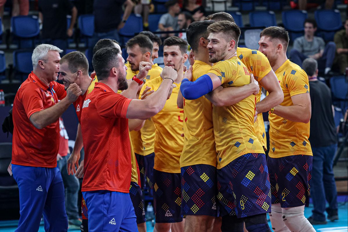 România, victorie istorică la Campionatul European de volei! Imagini de colecție
