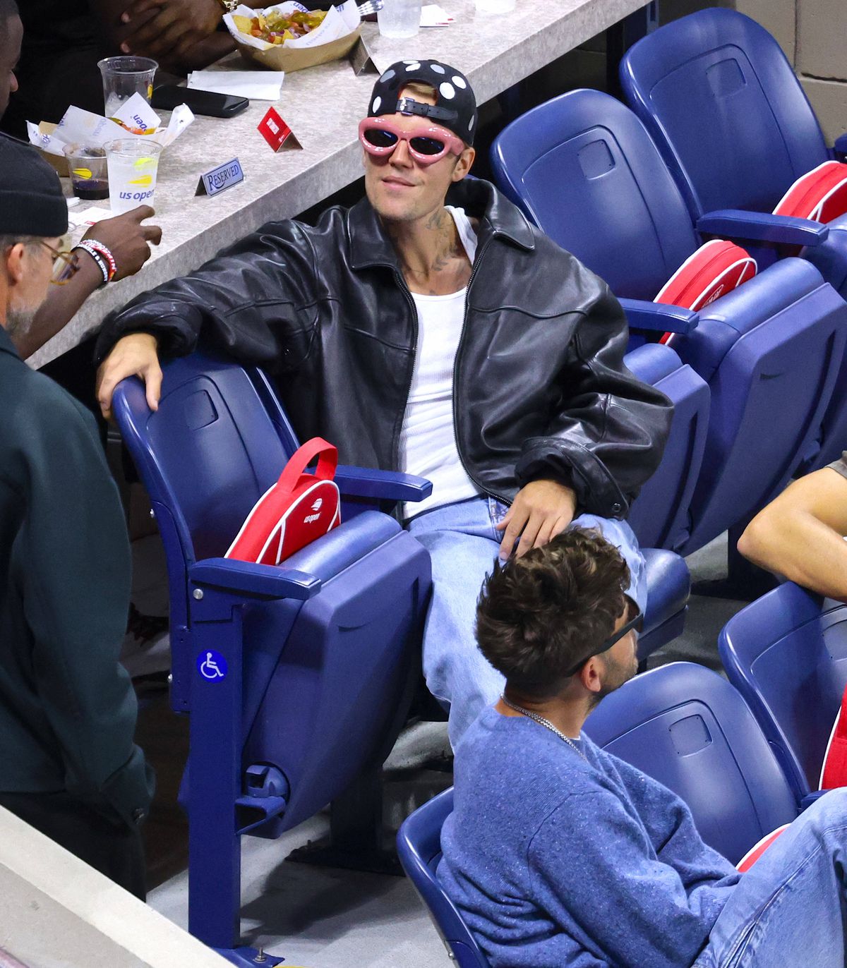 Justin Bieber și Hailey, prezenți la meciul dintre Coco Gauff - Elise Mertens, US Open