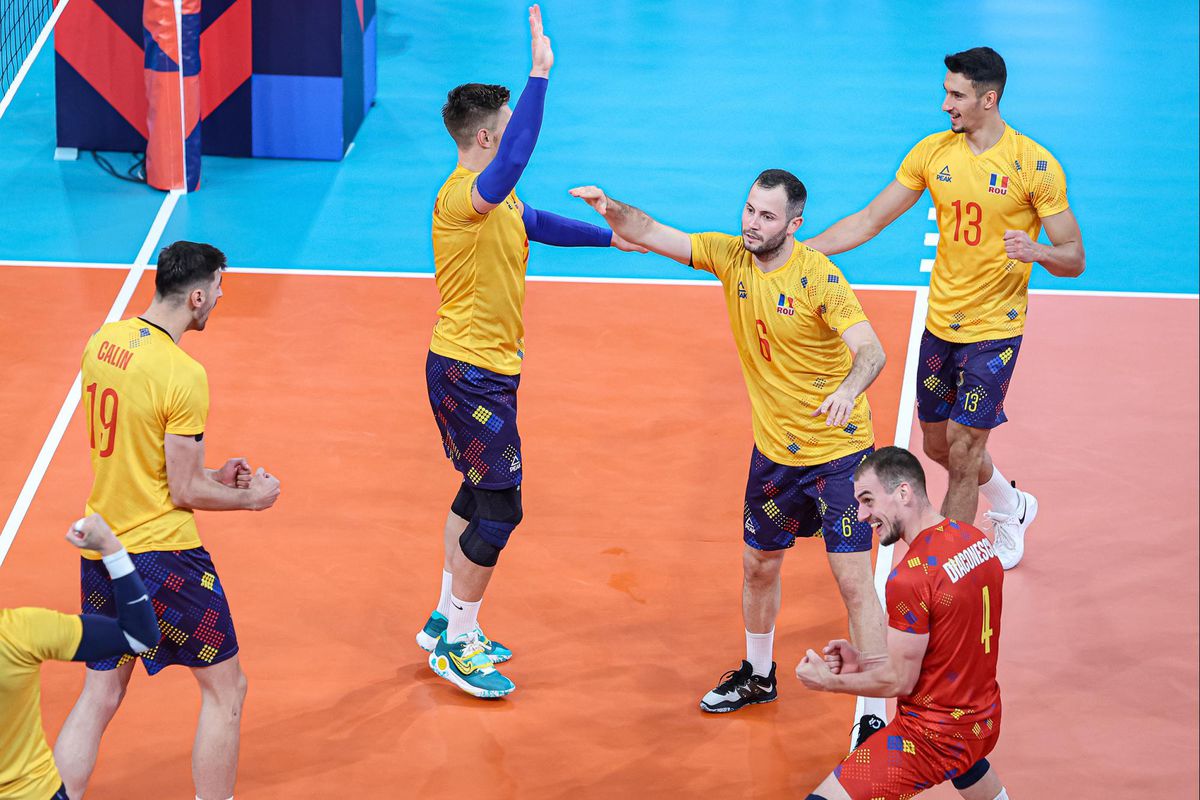România, victorie istorică la Campionatul European de volei! Imagini de colecție