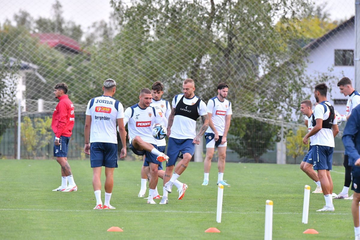Antrenament România, 4 septembrie 2023