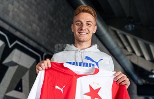 Fundașul român, prezentat oficial la Slavia Praga: „Toate cerințele mi-au fost îndeplinite!”