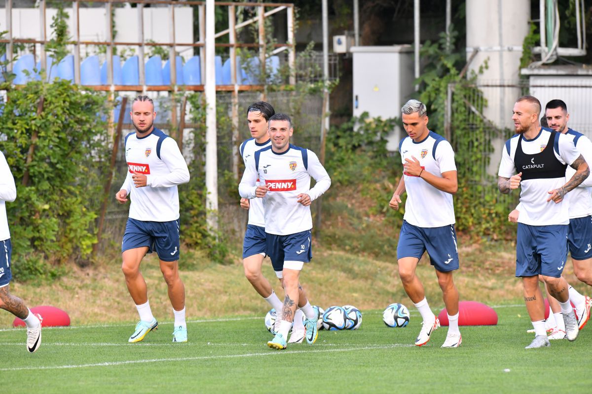 Antrenament România, 4 septembrie 2023