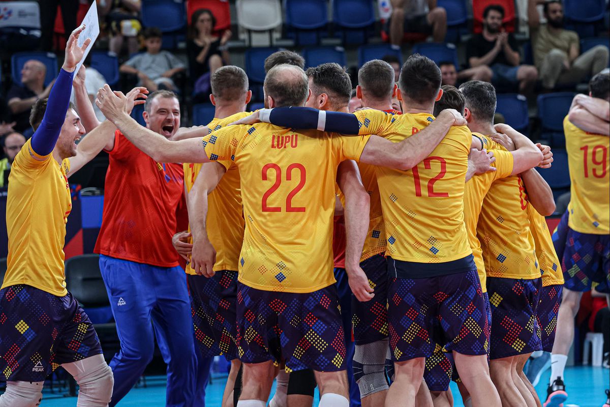 România, victorie istorică la Campionatul European de volei! Imagini de colecție