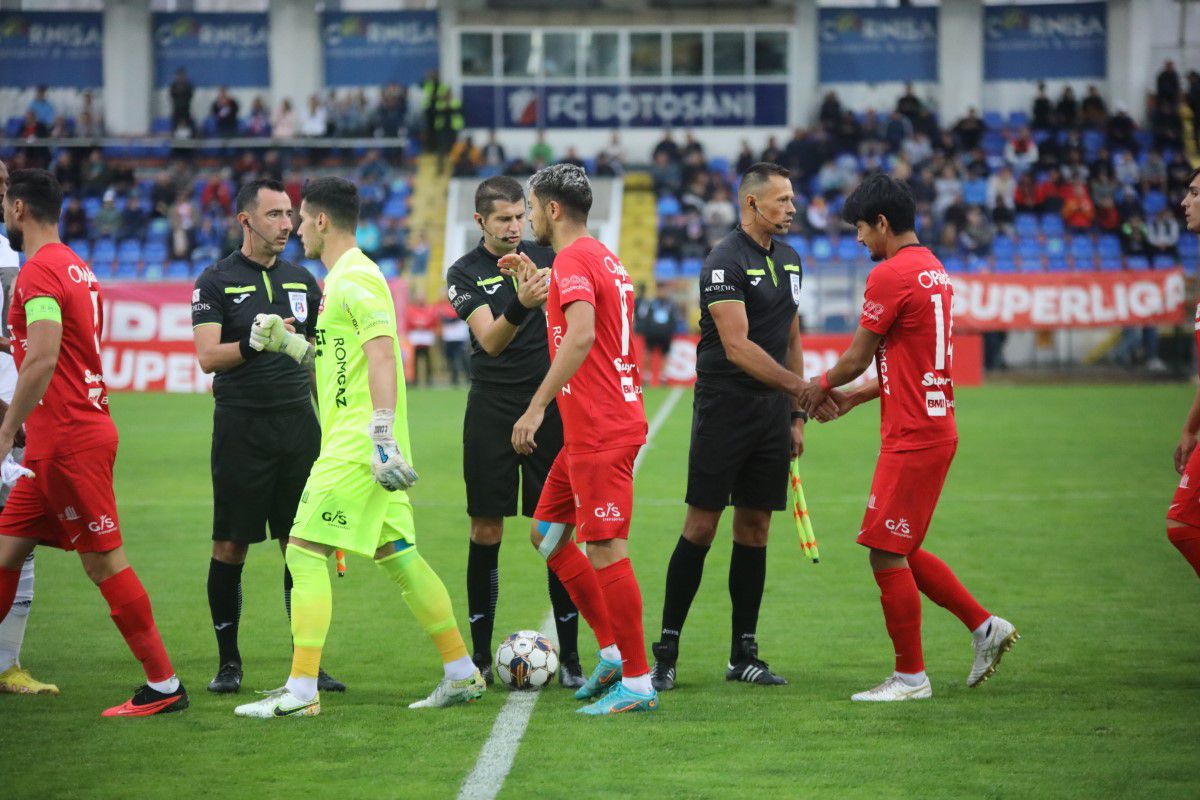 FC Botoșani - Hermannstadt 2-2 » Remiză spectaculoasă la Botoșani: 4 goluri și două eliminări, la debutul lui Alexa