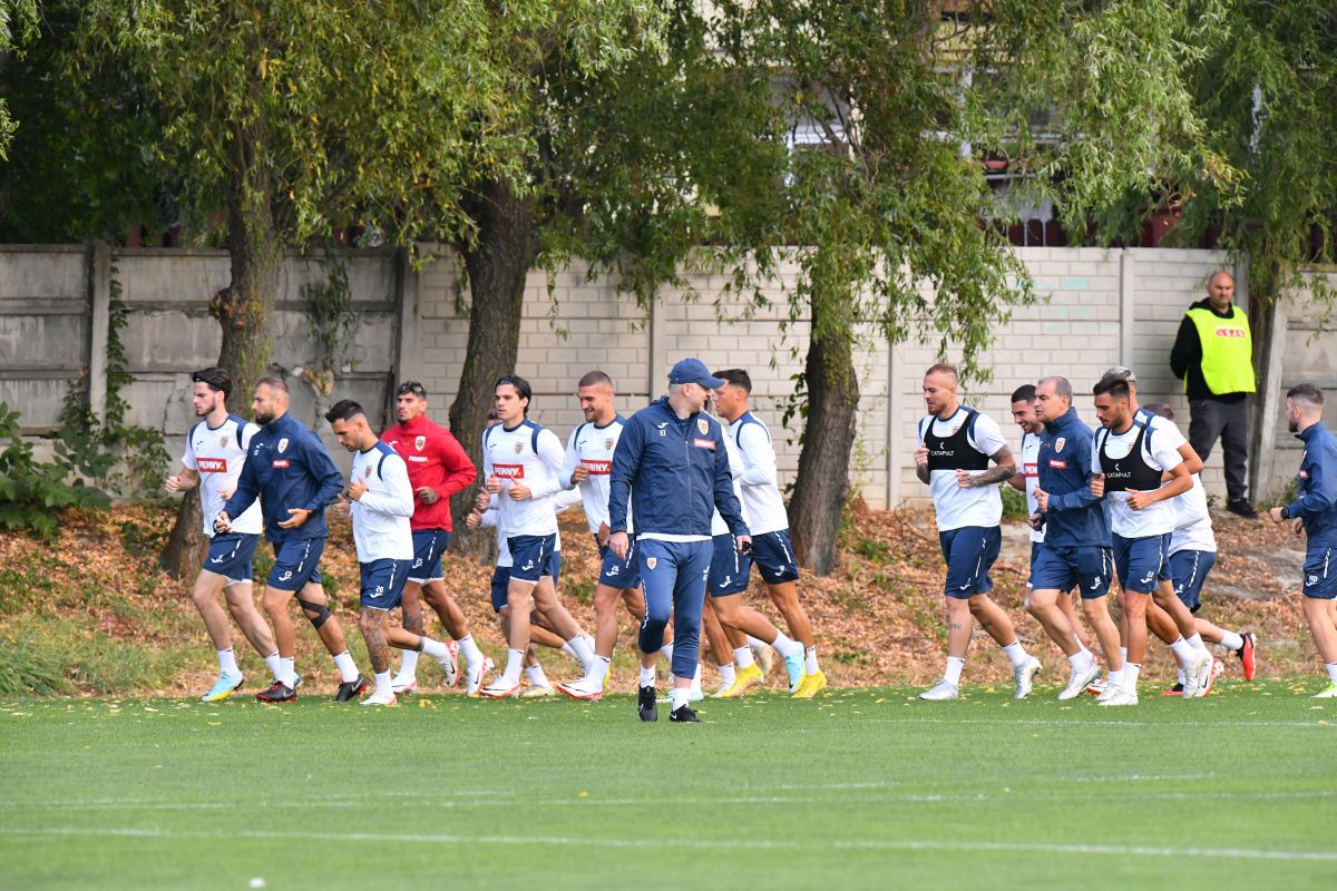 Antrenament România, 4 septembrie 2023