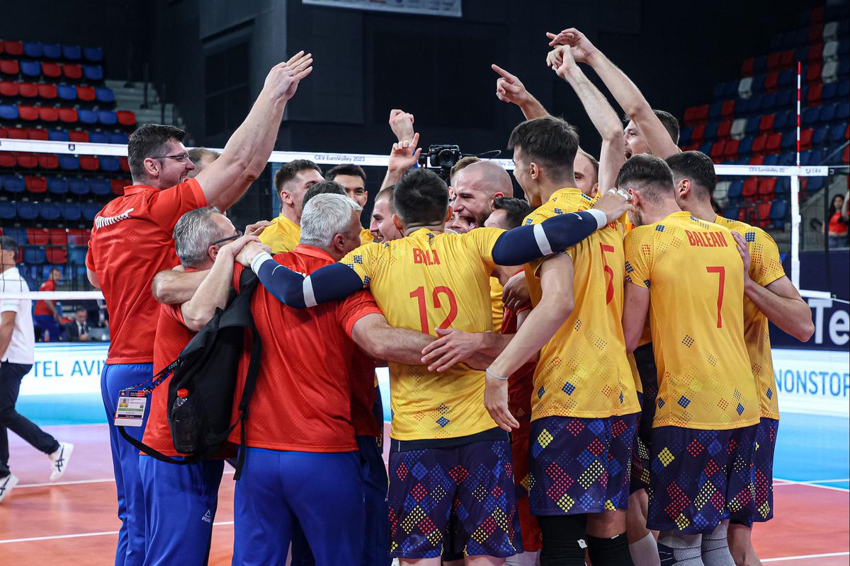 România, victorie istorică la Campionatul European de volei! Imagini de colecție