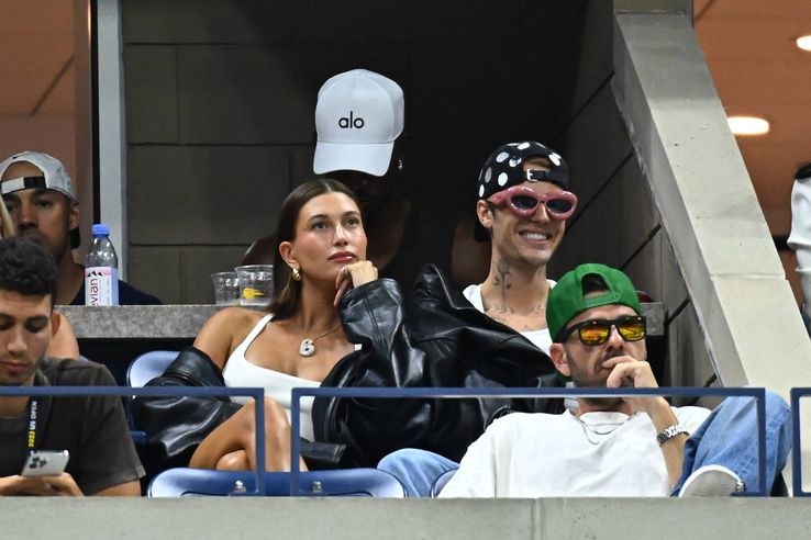 Justin Bieber și Hailey, prezenți la US Open. Foto: Imago Images
