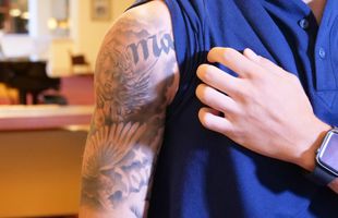 Tatuaj emoționant pentru un jucător din Superliga: „Și-a dedicat toată viața pentru mine”