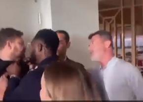 Șocant! Roy Keane, lovit cu capul în figură de un fan al lui Arsenal pe stadion, în timpul meciului cu Manchester United!