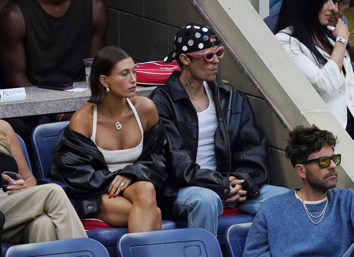 Justin Bieber și Hailey, prezenți la meciul dintre Coco Gauff - Elise Mertens, US Open