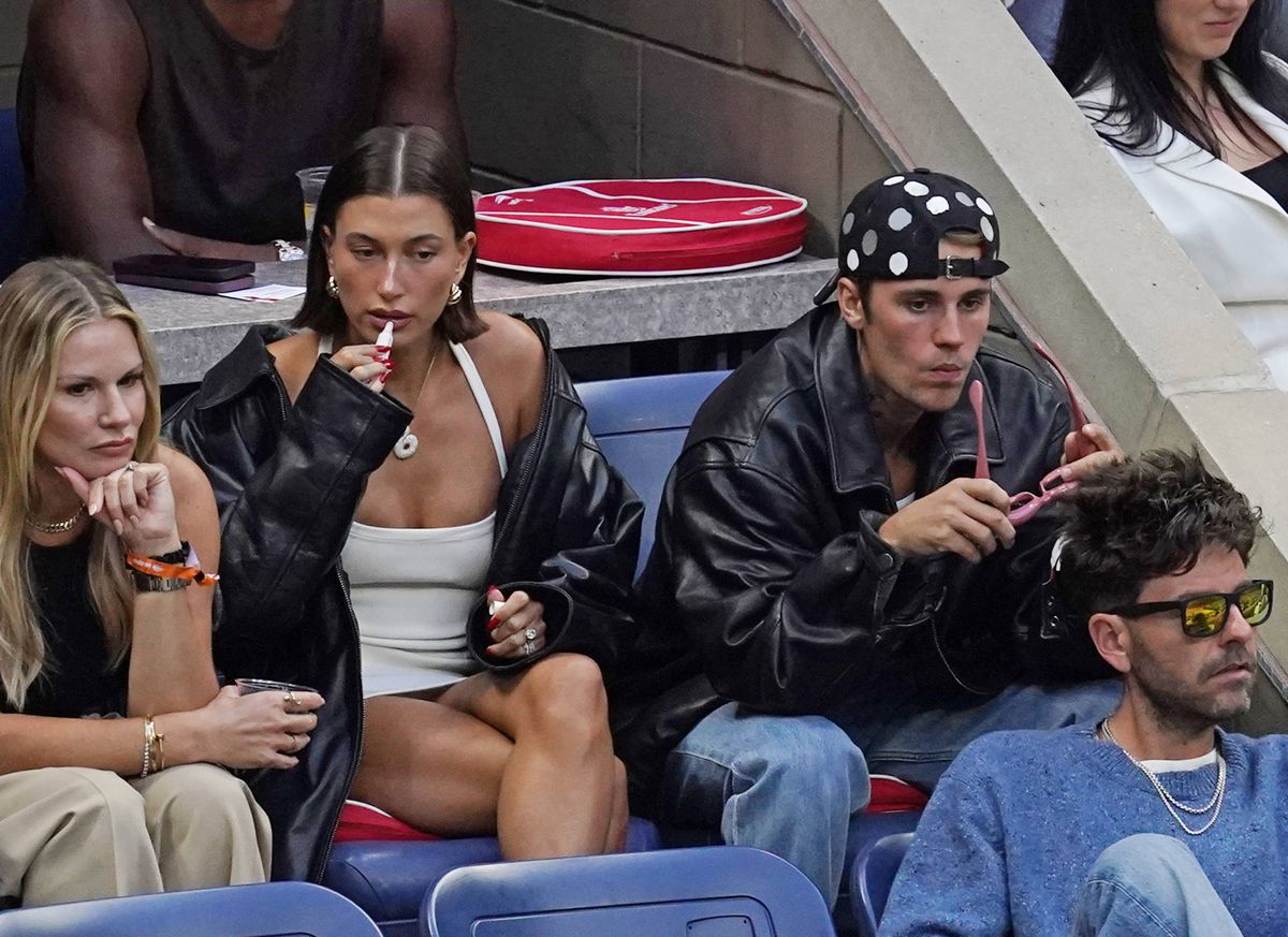 Justin Bieber și Hailey, prezenți la meciul dintre Coco Gauff - Elise Mertens, US Open