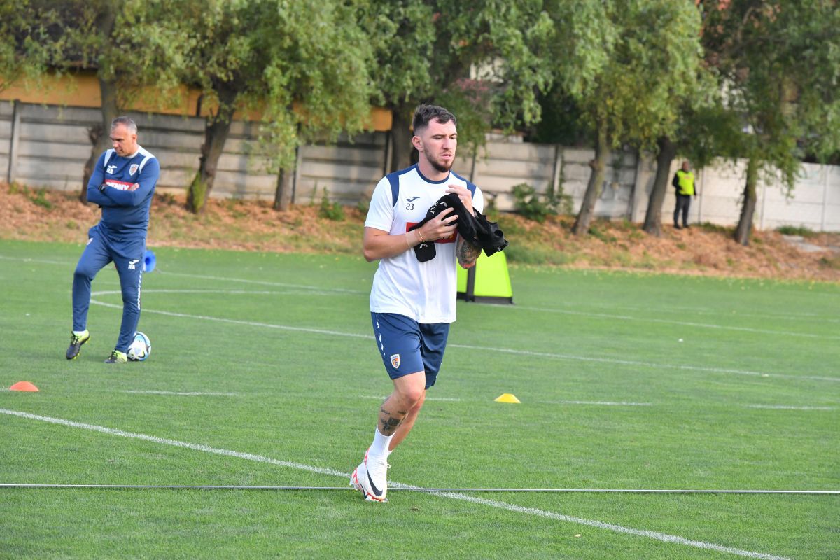 Antrenament România, 4 septembrie 2023