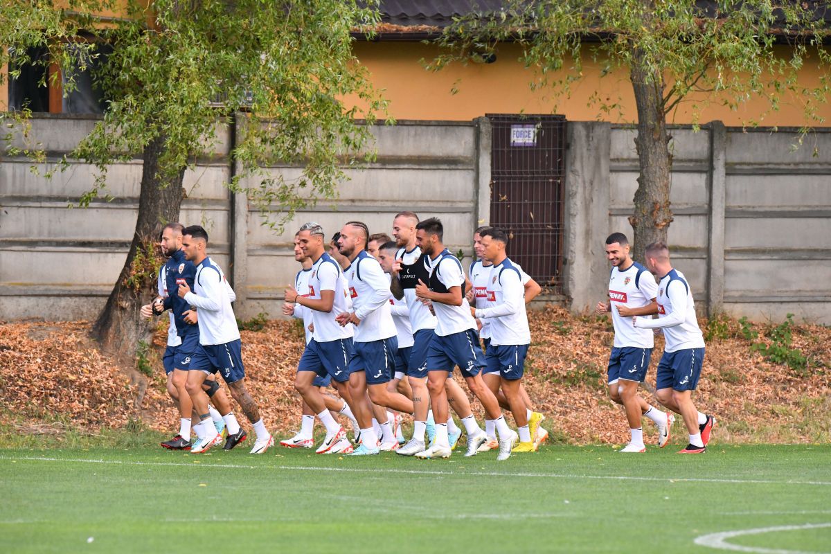 Antrenament România, 4 septembrie 2023