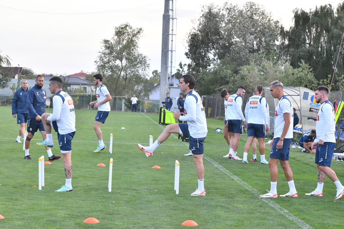 Antrenament România, 4 septembrie 2023