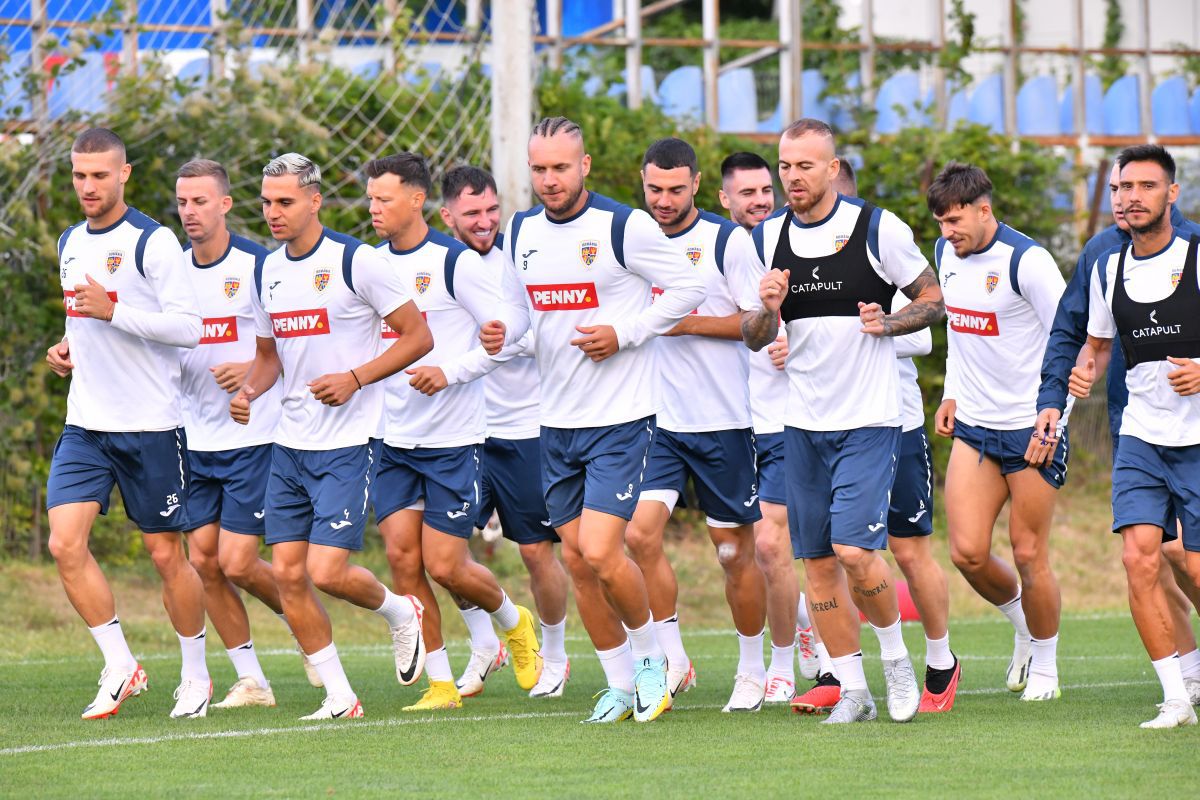 Antrenament România, 4 septembrie 2023