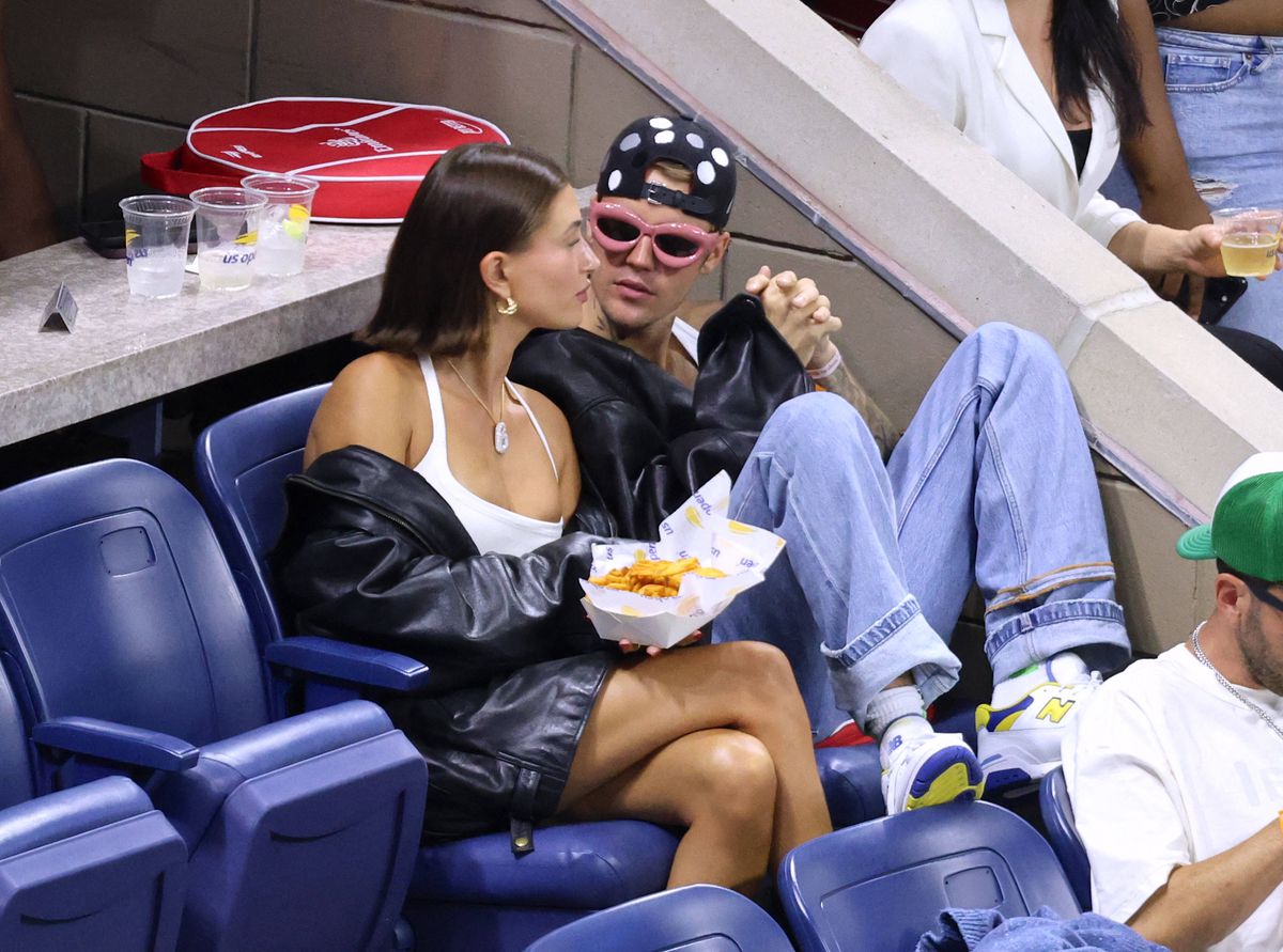 Justin Bieber și Hailey, prezenți la meciul dintre Coco Gauff - Elise Mertens, US Open