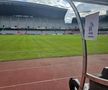 FOTO Gazonul de pe Cluj Arena înainte de reluarea meciului U Cluj - Poli Iași
