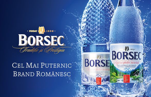 Borsec este liderul brandurilor româneşti, fiind un brand foarte iubit și apreciat de români