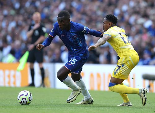 Ecuadorianul Moises Caicedo (stânga) a fost cumpărat de Chelsea cu 116 milioane de euro / Foto: Imago
