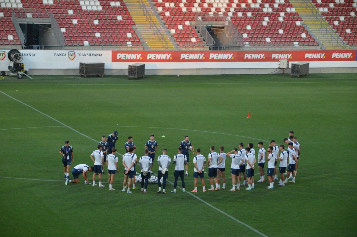 Antrenament și conferință România U20 la Arad