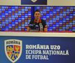 Antrenament și conferință România U20 la Arad