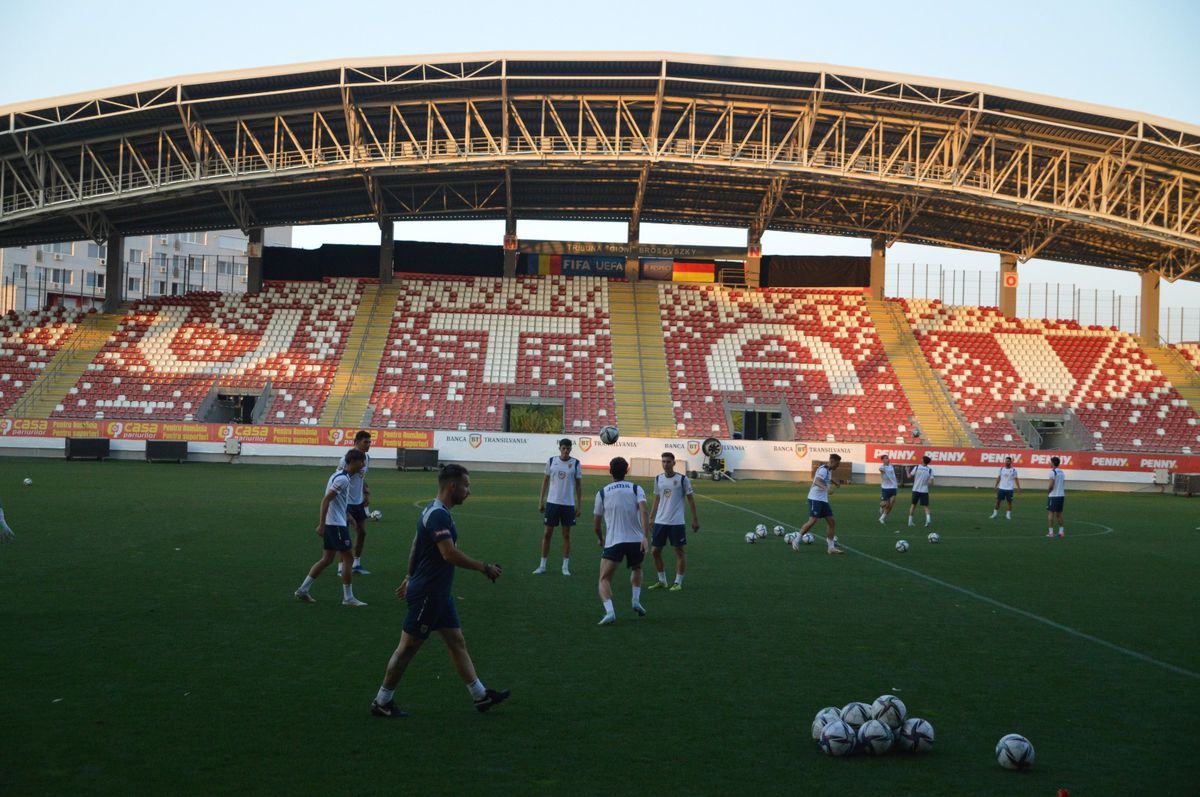 Antrenament și conferință România U20 la Arad