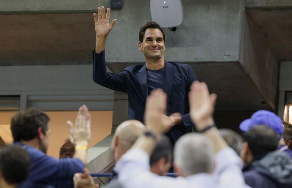 Roger Federer în tribună la US Open, reacția lui Frances Tiafoe: „Ce e cu tipul ăsta, omule? E perfect”