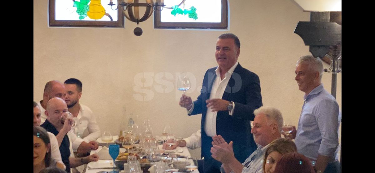 „Unu-i Gică Hagi!” » Imagini FABULOASE de la petrecerea organizată de Hagi după inaugurarea investiției de 8 milioane de euro! Stere Halep, SHOW pe muzică machedonească