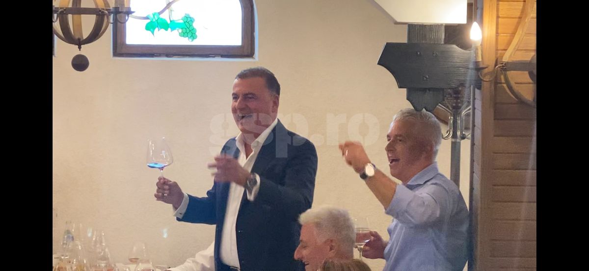 „Unu-i Gică Hagi!” » Imagini FABULOASE de la petrecerea organizată de Hagi după inaugurarea investiției de 8 milioane de euro! Stere Halep, SHOW pe muzică machedonească