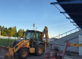 „Tricolorii” lui Mircea Lucescu au dat peste buldozere la Mogoșoaia