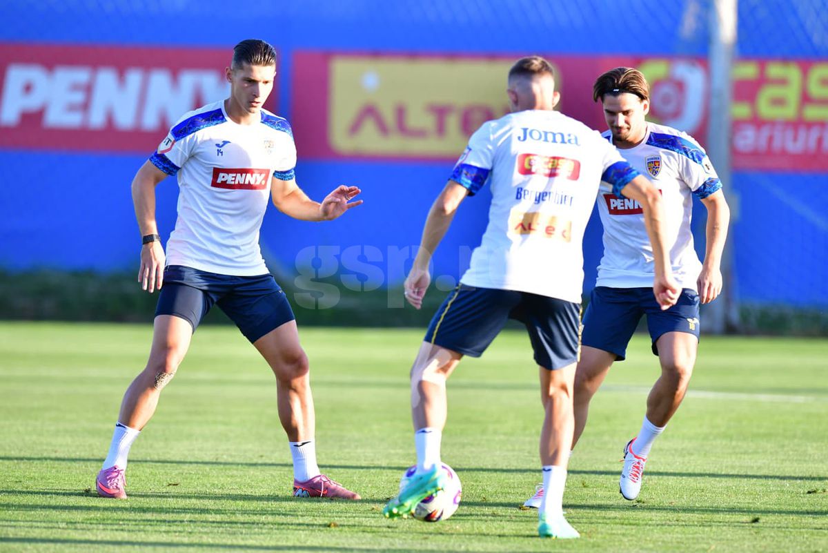 Antrenamentul naționalei României înainte de meciul amical cu Canada / Foto: Cristi Preda GSP