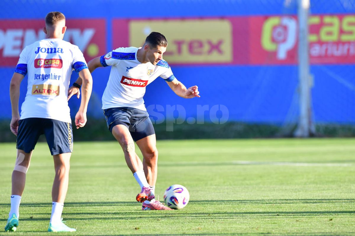 Antrenamentul naționalei României înainte de meciul amical cu Canada / Foto: Cristi Preda GSP