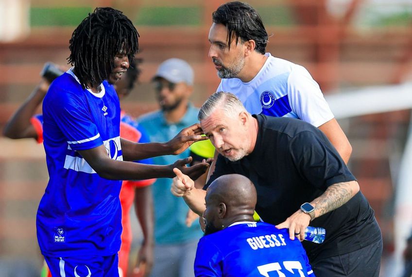 GALERIE FOTO Laurențiu Reghecampf a debutat în campionatul din Sudan, într-un decor auster
